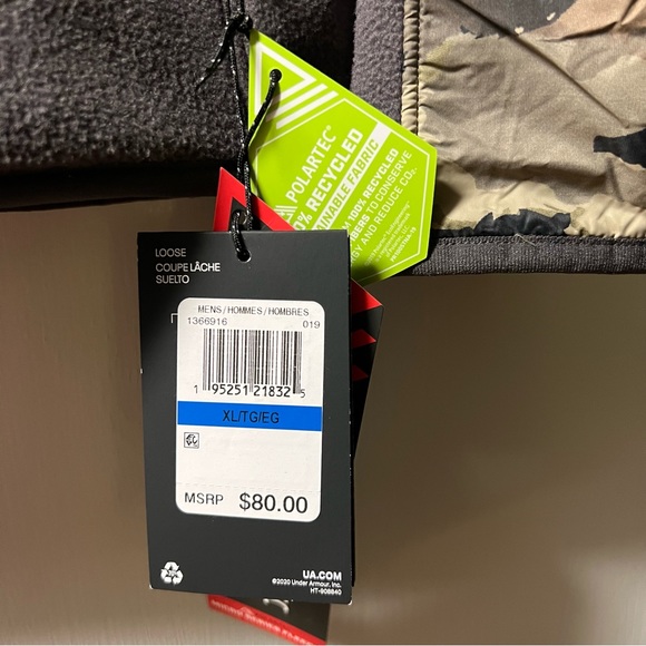 Men’s Under Armour Polartec Forge 1/4 Zip - Picture 5 of 10